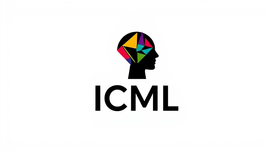 AI innovation logo with colorful geometric shapes.