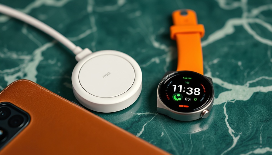Nomad Black Friday tech accessories on green marble backdrop.