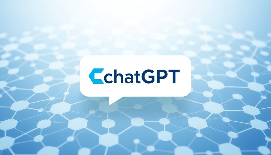 ChatGPT advancements logo on digital network background