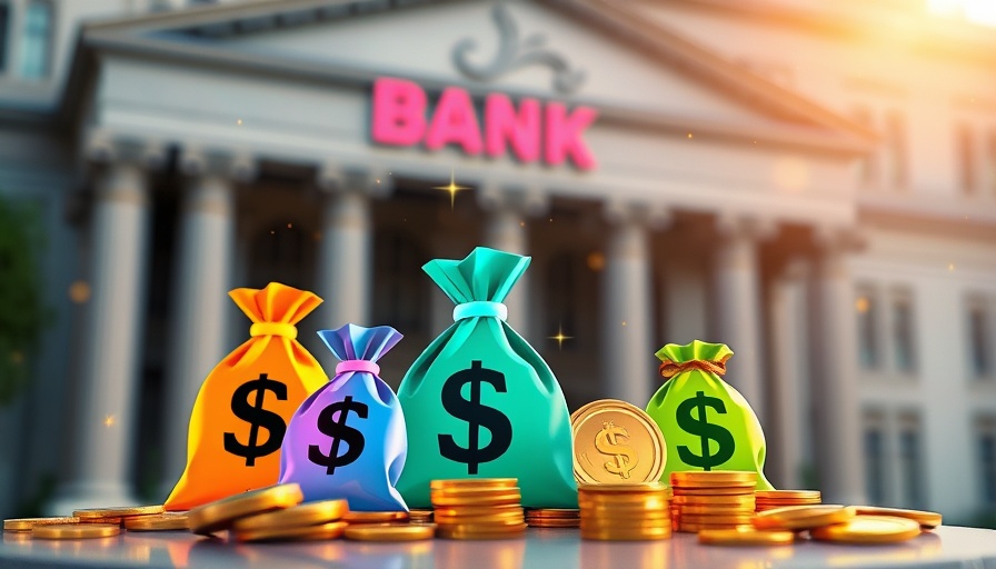 Physical AI financial success illustration with money symbols.