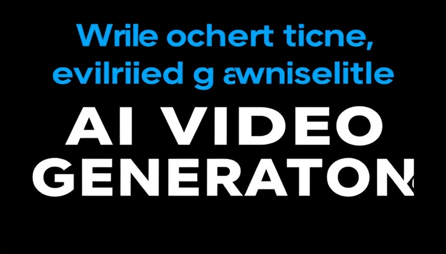 OpenAI Orion AI video generator advertisement with black background