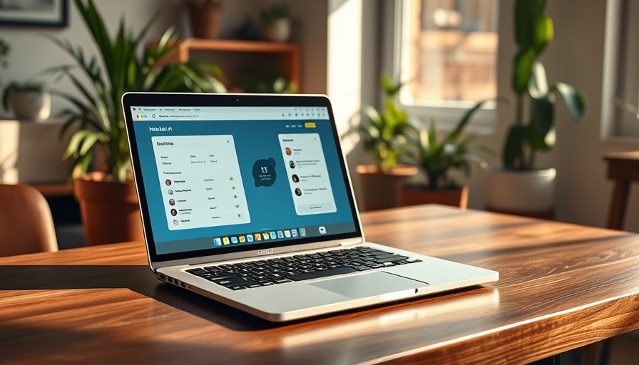 Merlin AI interface on a laptop in a cozy room with plants.