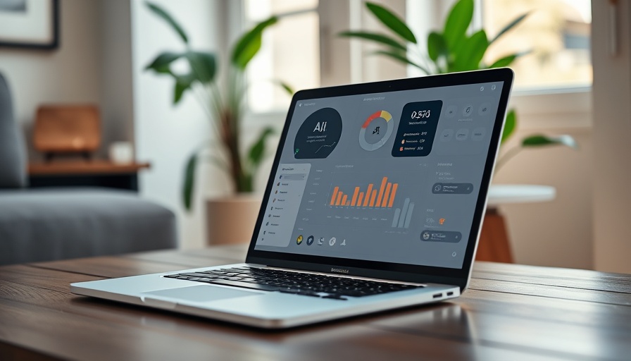 AI tool comparison on laptop in sunlit room