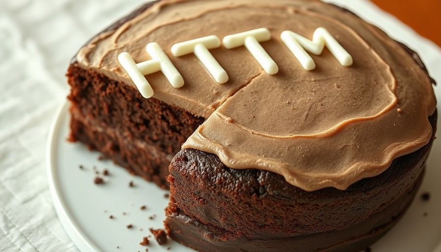 Whimsical chocolate cake with HTML icing tags Java Map theme.
