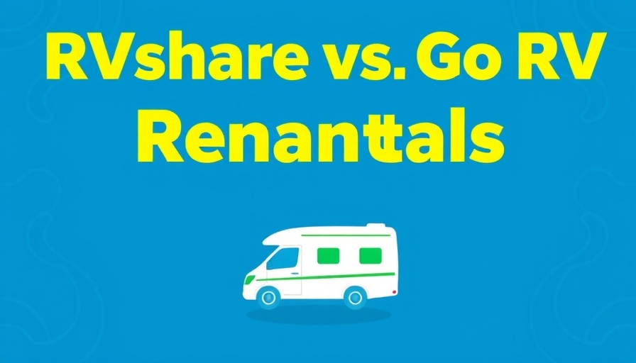 Connecticut RV rental comparison graphic with RVshare and Go RV Rentals.
