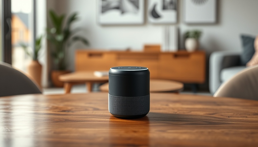Echo Dot Deal on a wooden table with warm lighting