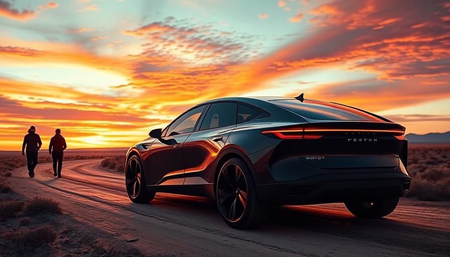 Kia EV6 recall inspirational image with electric SUV at sunset.