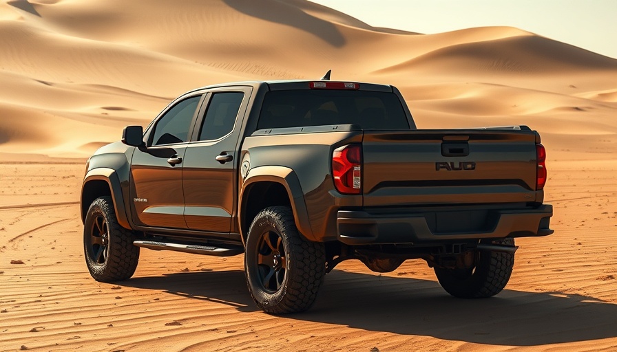 Sleek pickup truck in desert landscape, Fisker Ocean recall context