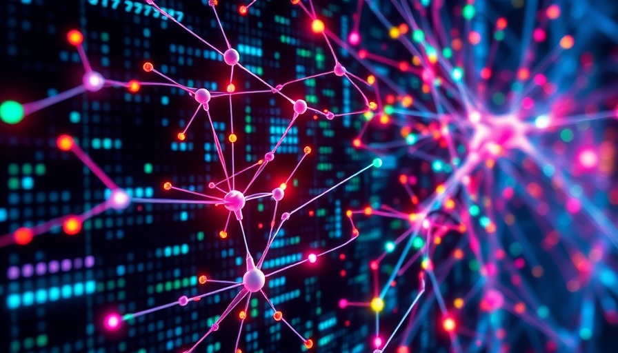 Futuristic illustration of reinforcement learning in AI.