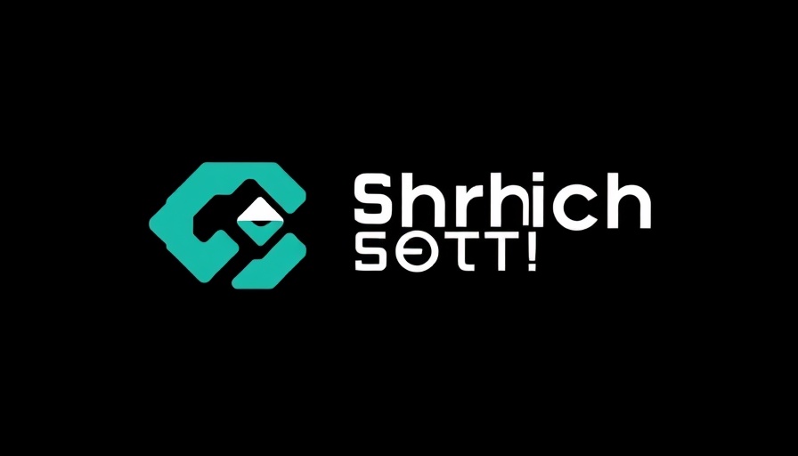 Minimalist logo design with geometric shapes and bold text