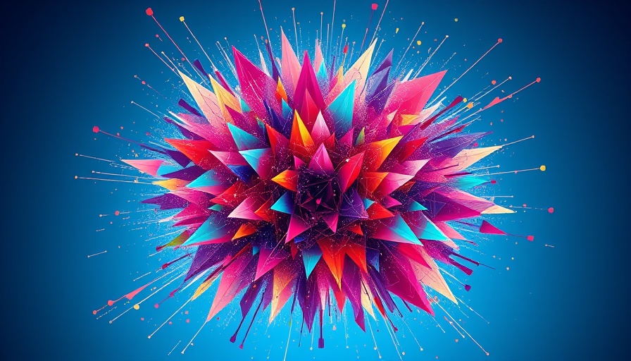 Colorful geometric abstraction symbolizing IT modernization.