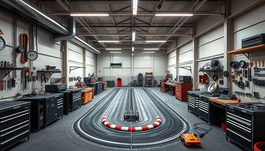 AWS DeepRacer track setup in workshop environment