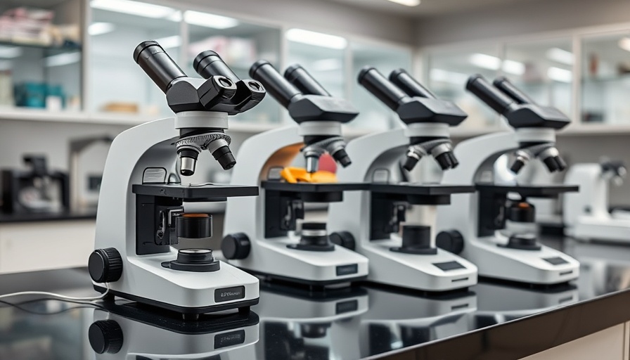 Microscopes on a lab counter illustrating AWS AI Collaboration.