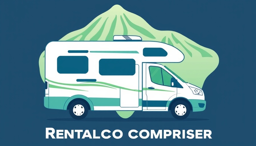 RV rental comparison with RVshare and Goss RV logos.