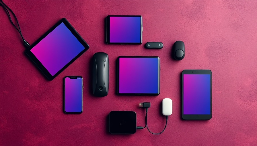 Therabody deals showcasing innovative devices on maroon backdrop.