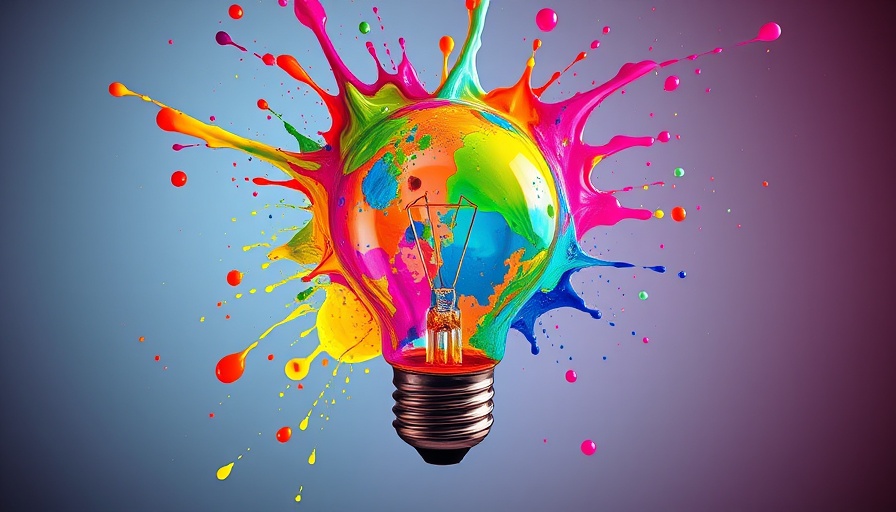 TechRepublic Premium vibrant light bulb design, creative energy