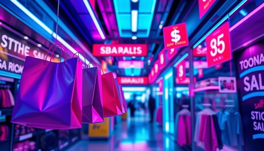 Futuristic Cyber Monday deals digital art with vibrant neon glow.