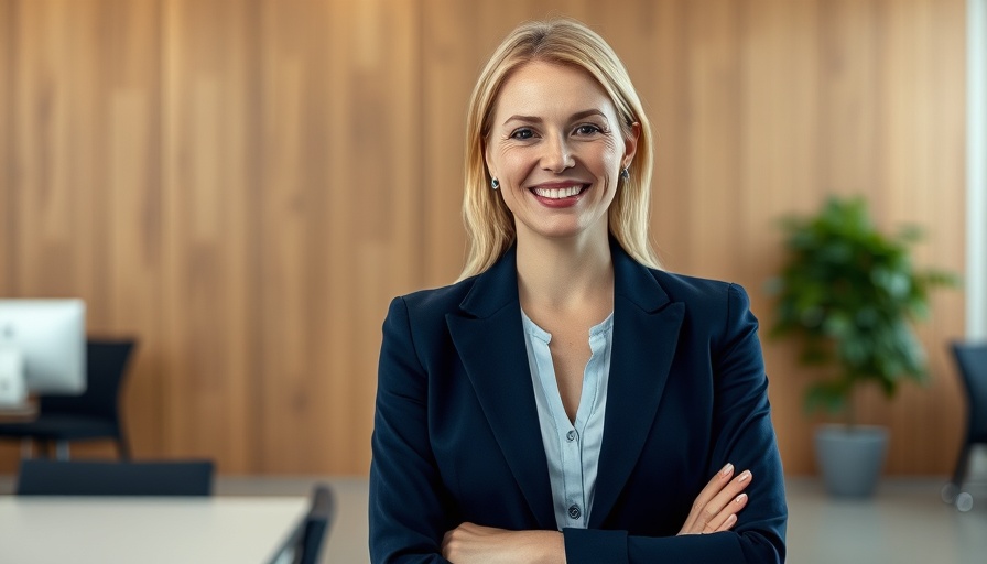 Adobe CMO Appointment announcement with smiling woman and Adobe logo.
