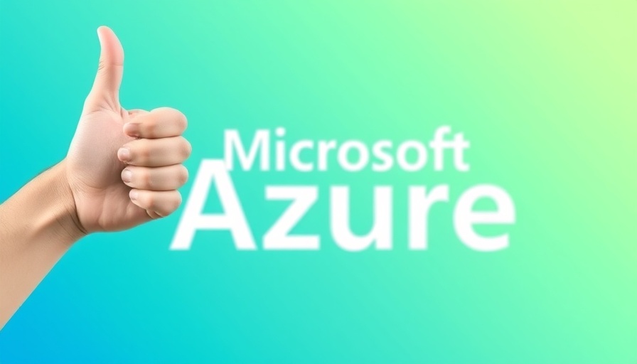 Syslog tutorial thumbs-up with Microsoft Azure logo.