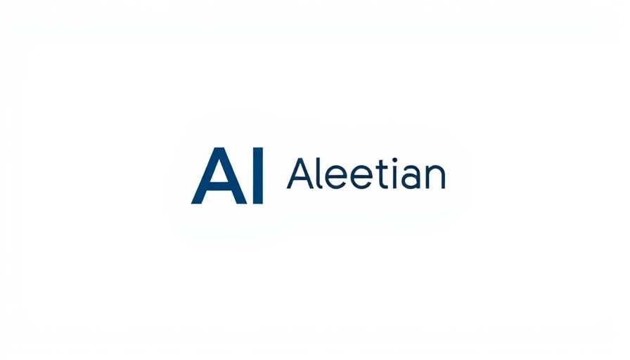 AI technology minimalist logo on white background, AlphaFold advancements