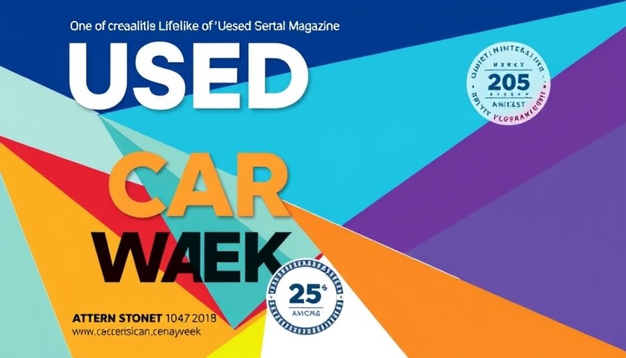 Reynolds NADA 2025 magazine cover with USED CAR WEEK design.