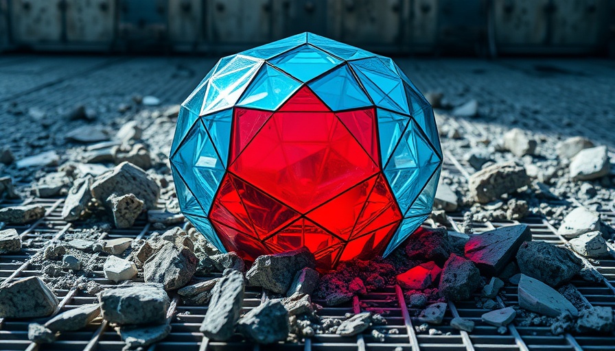 Intricate glass and concrete structure showcasing Amazon Nova AI.
