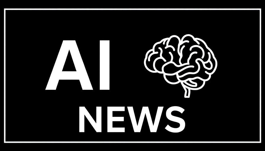 Modern AI innovations news banner with sleek design.