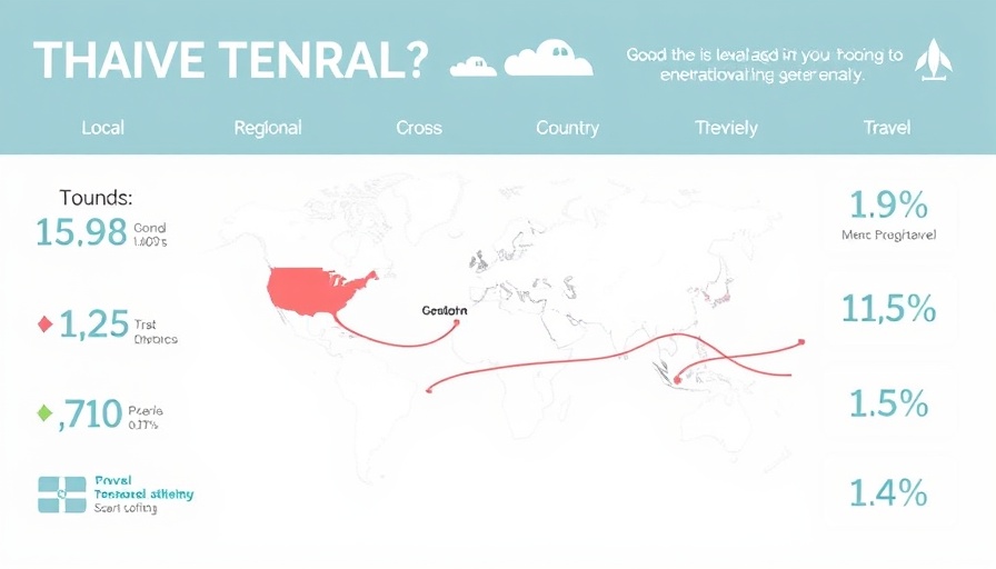 Travel chart on passion-driven travel distances and preferences.