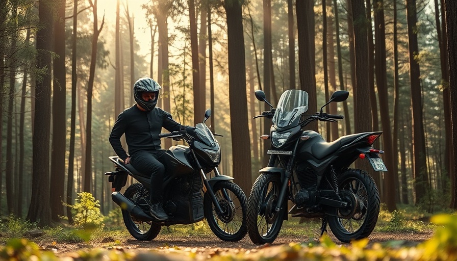 Revelyst Acquisition outdoor motorbike adventure scene.