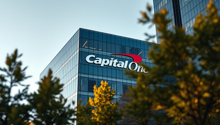 Capital One building exterior, SEO keyword Mark Chandler