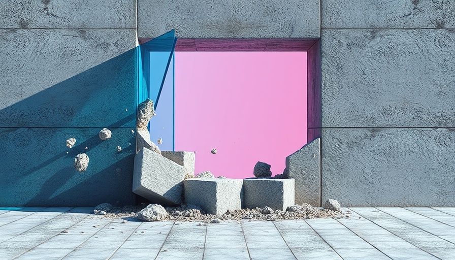 Futuristic geometric design symbolizing AI cost reduction