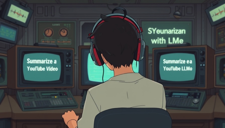 LLM projects tutorial in anime style with retro tech.