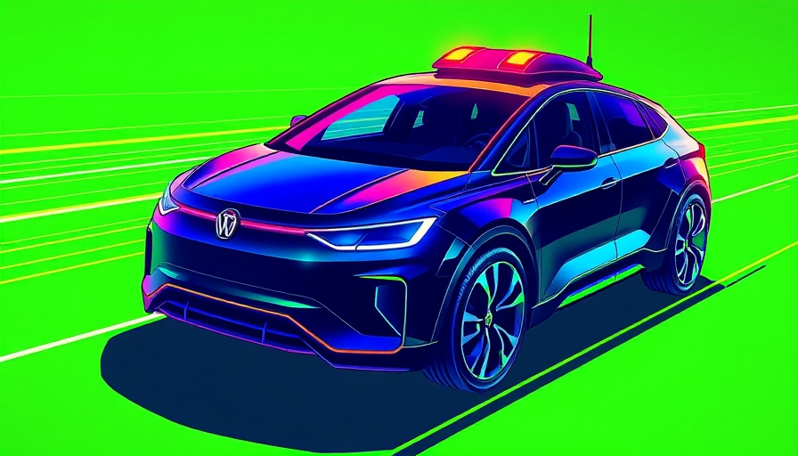 Waymo Miami Expansion illustrated with self-driving car and lidar waves