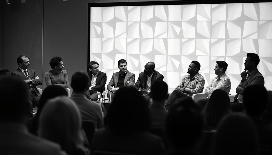 AI innovations panel discussion at technology conference.