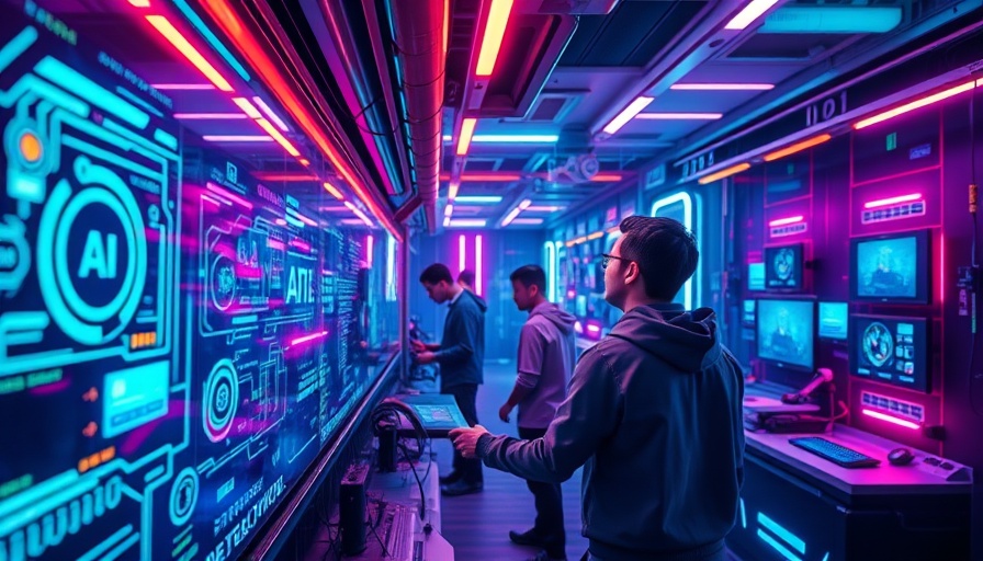 Futuristic AI interface with neon colors, ChatGPT Pro theme