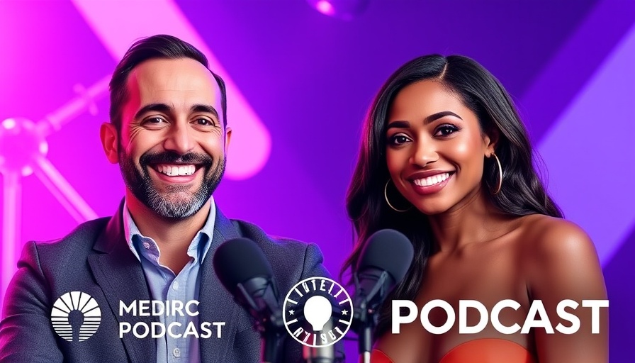 AI in retail featured on the Speed of Culture podcast with vibrant graphics.