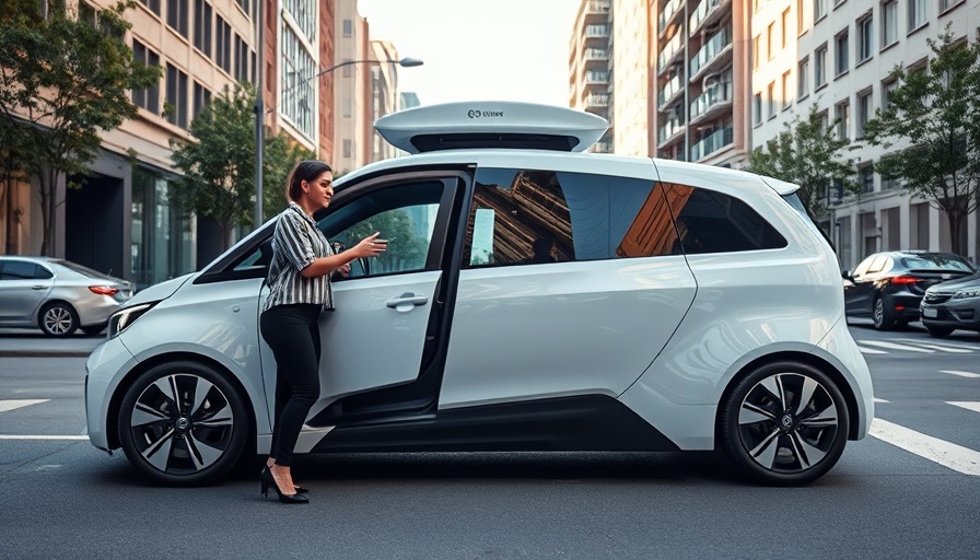 Waymo Expansion autonomous car on urban street