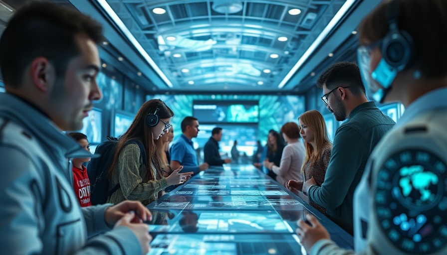 Exciting OpenAI product drops in futuristic showroom.