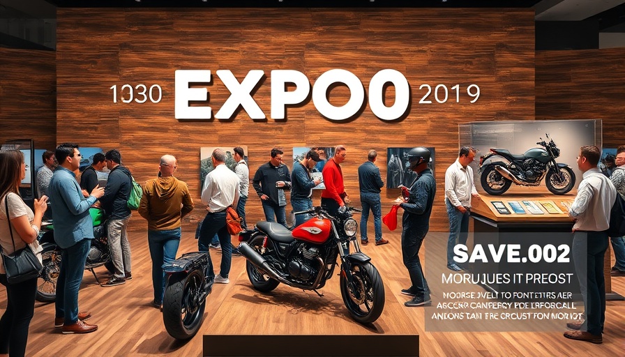 NVP Product Expo flyer with event details and expo images.