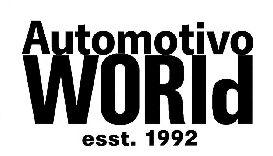 Automotive World logo with bold typography.