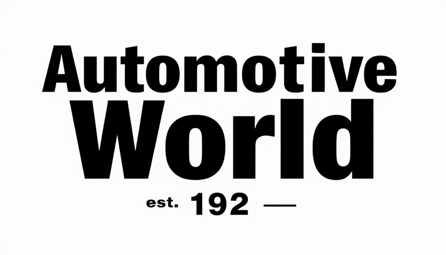 Automotive World logo, established 1992