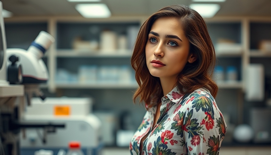A thoughtful young woman in a lab, relevant to Netflix Movies December 2024.