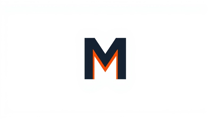 Stylized bold letter 'M' design for Research Automation