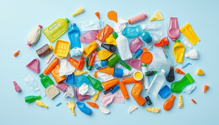 Assorted plastic waste highlighting global plastics treaty discussion.
