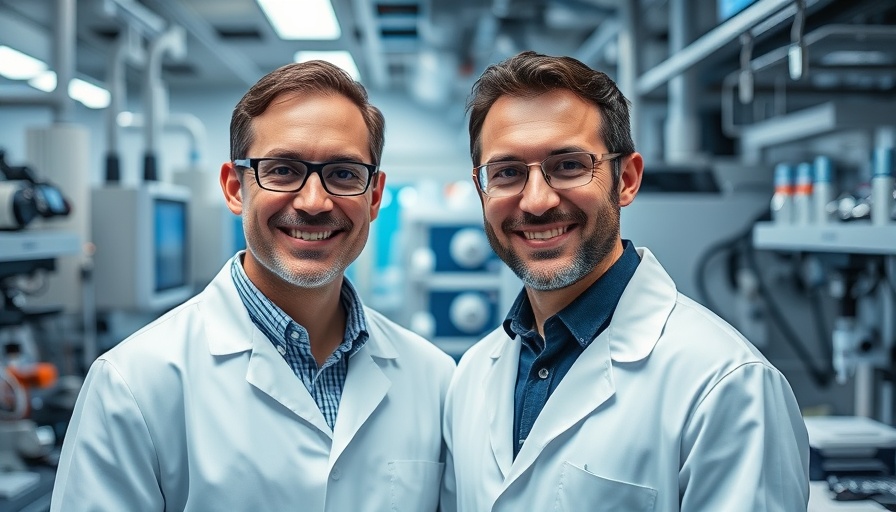 Scientists in lab discussing Satellite Climate Impact