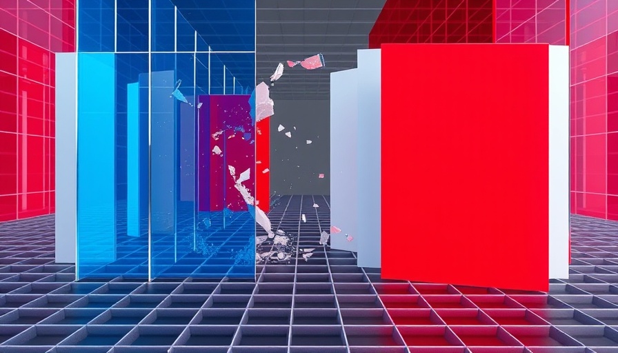 Abstract 3D structure representing Cohere AI