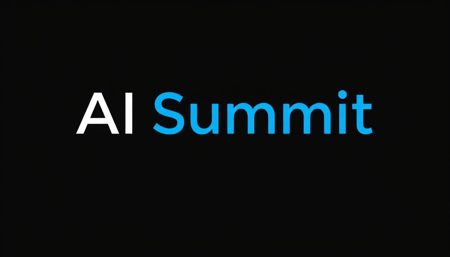 AI Summit text graphic on evolving AI thinking.