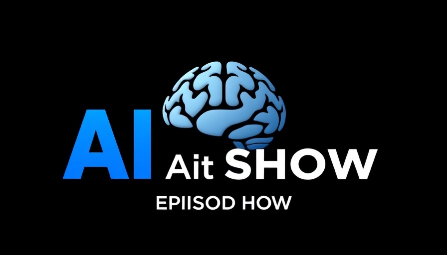 AI advancements podcast episode cover with bold design.
