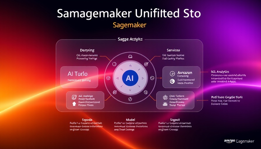 Generative AI insights diagram, Amazon SageMaker services.