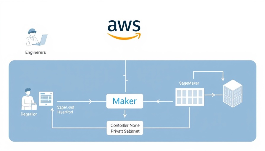 SageMaker HyperPod diagram showing AWS cloud architecture.